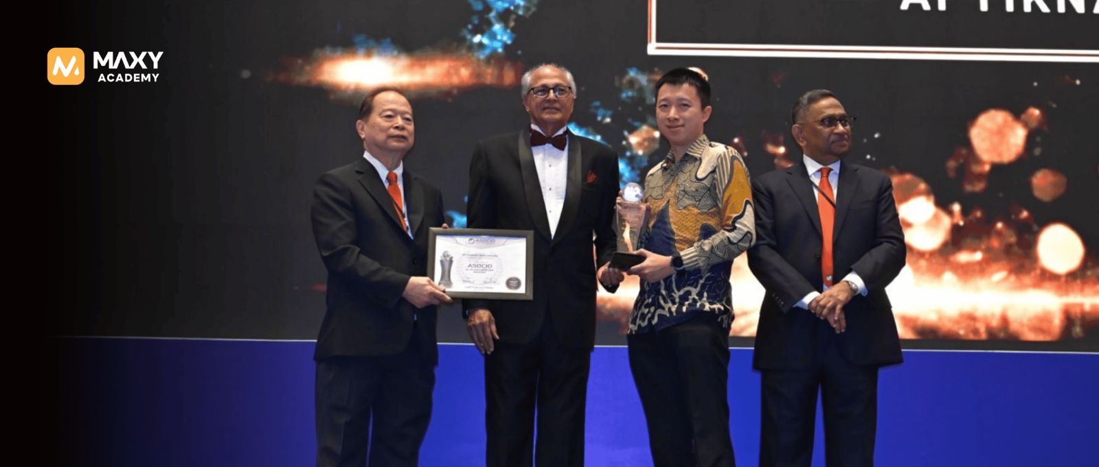MAXY Academy Raih Best AI in Education Award di ASOCIO Awards 2026