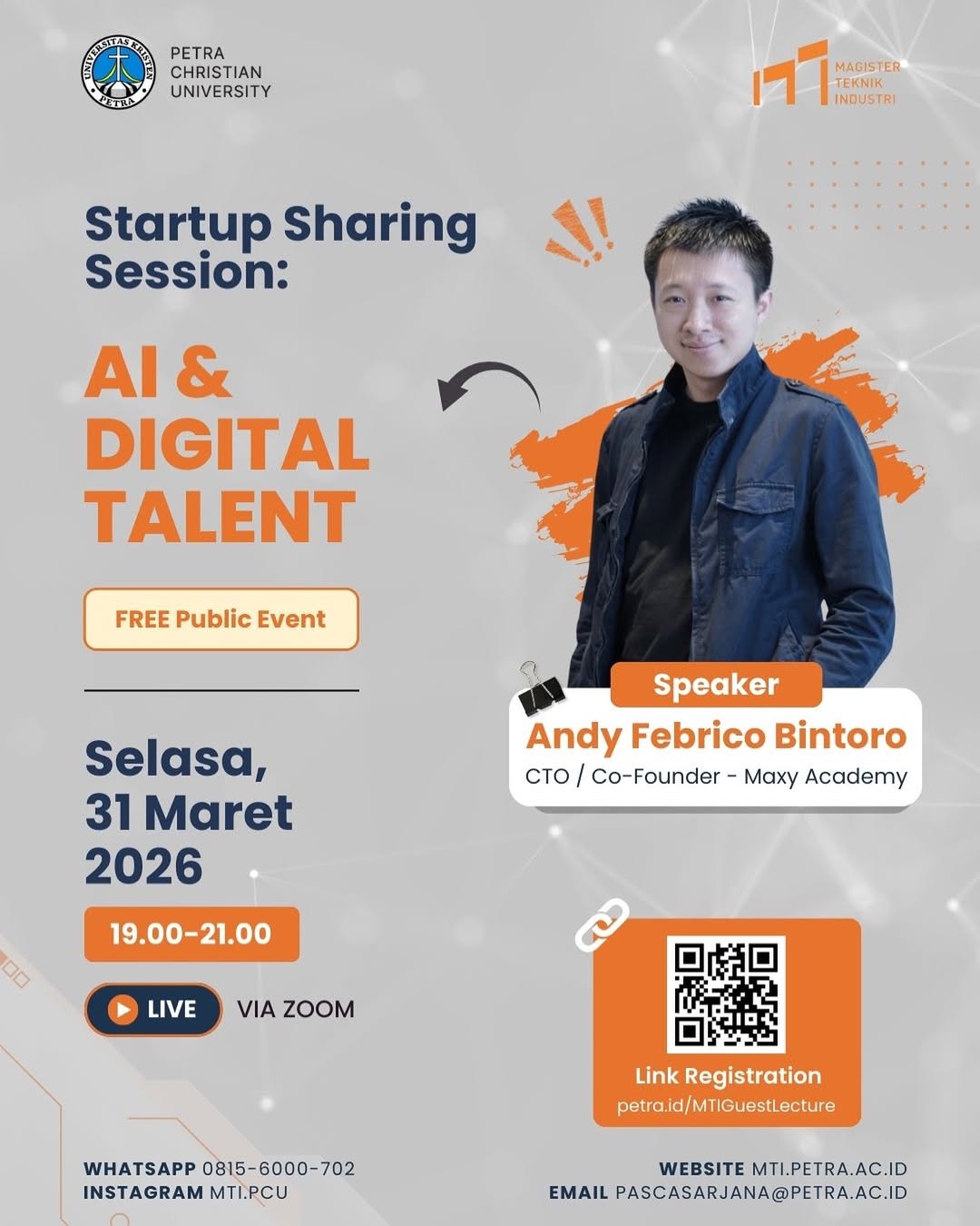 Startup Sharing Session: AI &amp; Digital Talent
